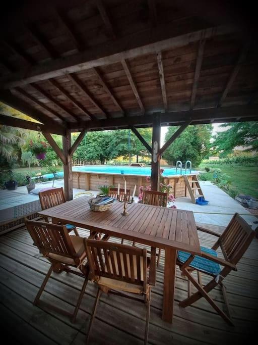 Maison Avec Piscine Proche Des Thermes Mauleon-D'armagnac Екстериор снимка